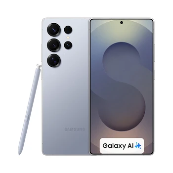 Imagen alusiva a Samsung Galaxy S25 Ultra 256GB 12GB RAM Titanium Silver Blue Unlocked Smartphone Model SM-S938UZBAXAA
